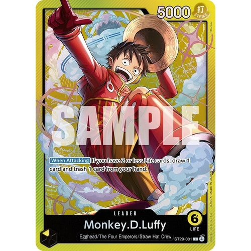 Image for Monkey.D.Luffy (001) (ST29-001) (Starter Deck 29: Egghead) - One Piece Card Game
