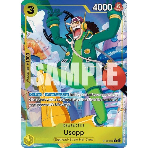 Image for Usopp (Full Art) (ST29-002) (Starter Deck 29: Egghead) - One Piece Card Game