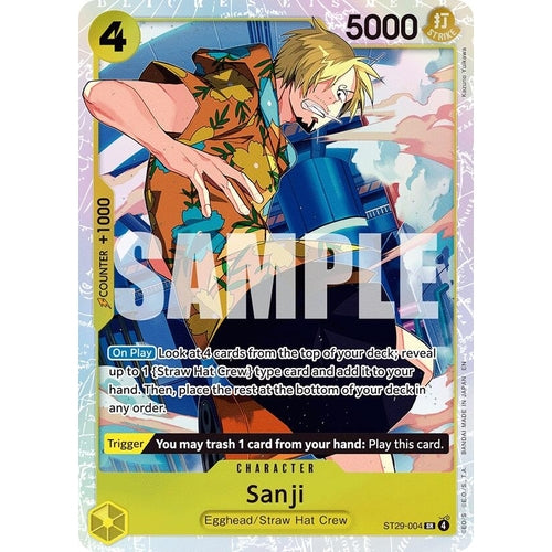 Image for Sanji (ST29-004) (Starter Deck 29: Egghead) - One Piece Card Game