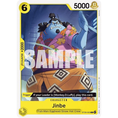 Image for Jinbe (ST29-005) (Starter Deck 29: Egghead) - One Piece Card Game
