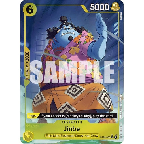 Image for Jinbe (Full Art) (ST29-005) (Starter Deck 29: Egghead) - One Piece Card Game