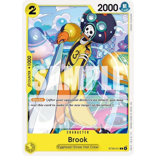 Image for Brook (ST29-011) (Starter Deck 29: Egghead) - One Piece Card Game