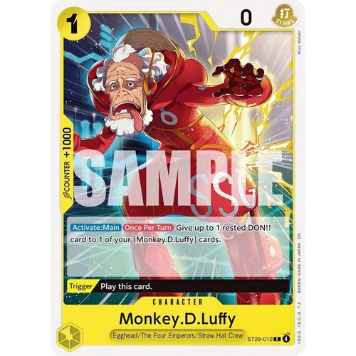 Image for Monkey.D.Luffy (012) (ST29-012) (Starter Deck 29: Egghead) - One Piece Card Game