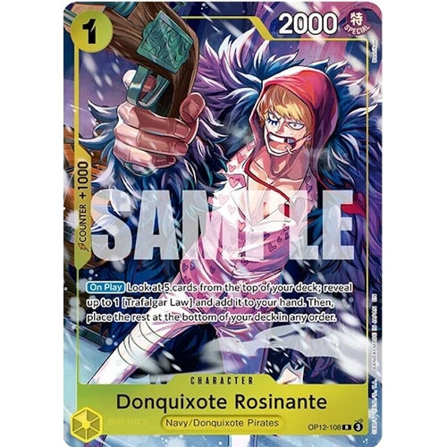 Image for Donquixote Rosinante (Illustration Box Vol.6) (OP12-108) (One Piece Promotion Cards) - One Piece Card Game