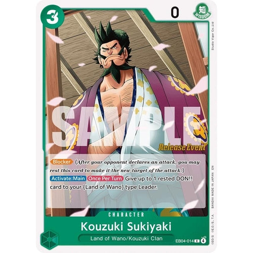 Image for Kouzuki Sukiyaki (EB04-014) (The Azure Sea's Seven Release Event Cards) - One Piece Card Game