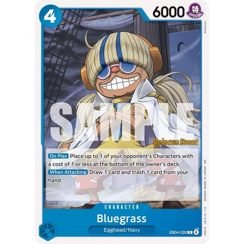 Image for Bluegrass (EB04-026) (The Azure Sea's Seven Release Event Cards) - One Piece Card Game