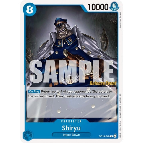 Image for Shiryu (OP14-048) (The Azure Sea's Seven Release Event Cards) - One Piece Card Game