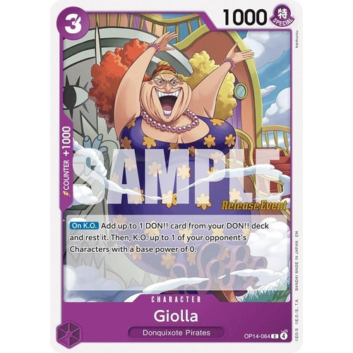 Image for Giolla (OP14-064) (The Azure Sea's Seven Release Event Cards) - One Piece Card Game