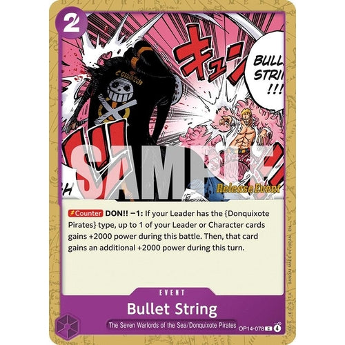 Image for Bullet String (OP14-078) (The Azure Sea's Seven Release Event Cards) - One Piece Card Game