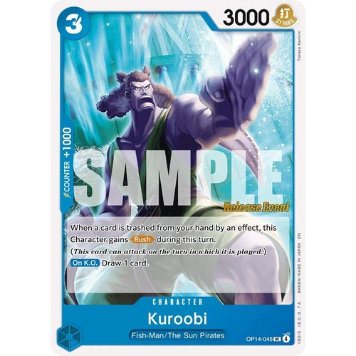 Image for Kuroobi (OP14-045) (The Azure Sea's Seven Release Event Cards) - One Piece Card Game
