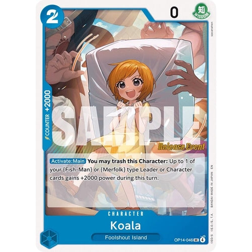 Image for Koala (OP14-046) (The Azure Sea's Seven Release Event Cards) - One Piece Card Game