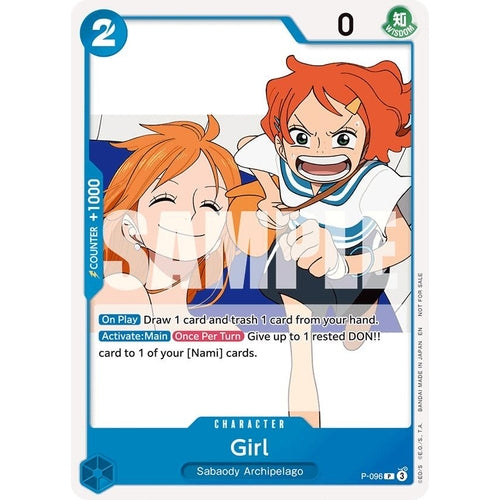 Image for Girl (OP14 Release Event) (P-096) (One Piece Promotion Cards) - One Piece Card Game