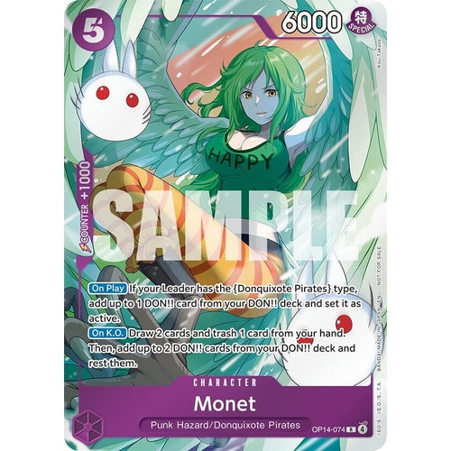 Monet (Dash Pack) (OP14-074) (The Azure Sea's Seven) - PokéBox Australia