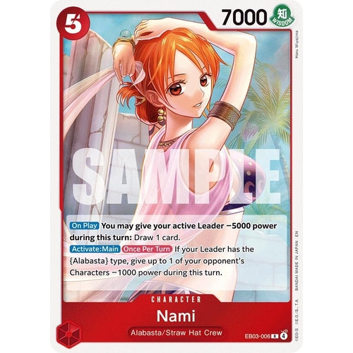 Image for Nami (006) (EB03-006) (Extra Booster: One Piece Heroines Edition) - One Piece Card Game