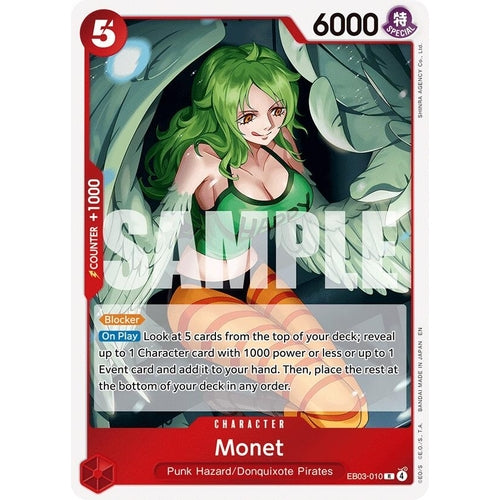 Image for Monet (EB03-010) (Extra Booster: One Piece Heroines Edition) - One Piece Card Game