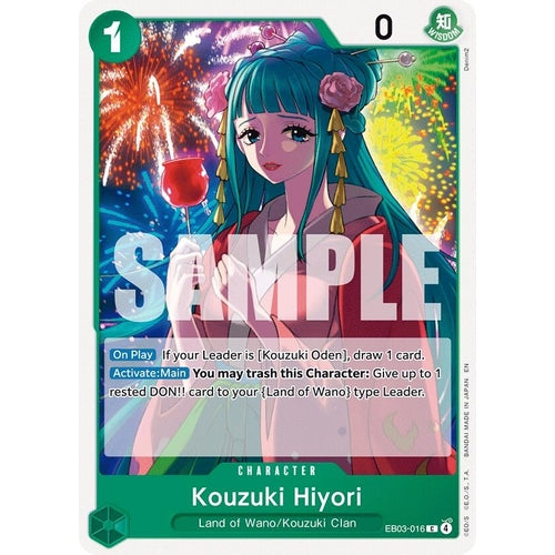Image for Kouzuki Hiyori (EB03-016) (Extra Booster: One Piece Heroines Edition) - One Piece Card Game