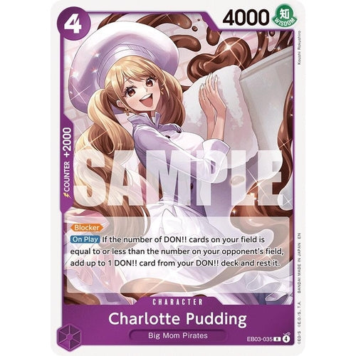 Image for Charlotte Pudding (EB03-035) (Extra Booster: One Piece Heroines Edition) - One Piece Card Game