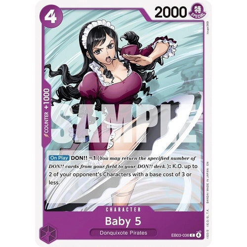 Image for Baby 5 (EB03-036) (Extra Booster: One Piece Heroines Edition) - One Piece Card Game