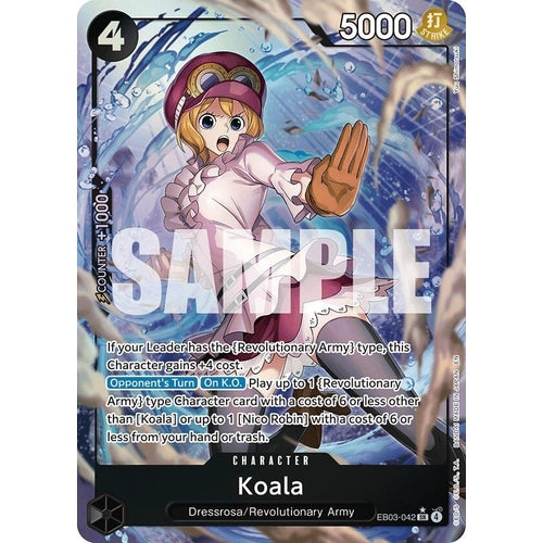 Image for Koala (Alternate Art) (EB03-042) (Extra Booster: One Piece Heroines Edition) - One Piece Card Game