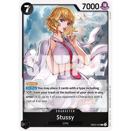 Image for Stussy (EB03-043) (Extra Booster: One Piece Heroines Edition) - One Piece Card Game