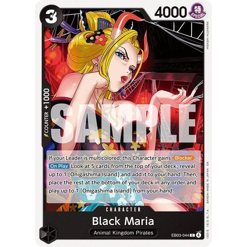 Image for Black Maria (EB03-044) (Extra Booster: One Piece Heroines Edition) - One Piece Card Game
