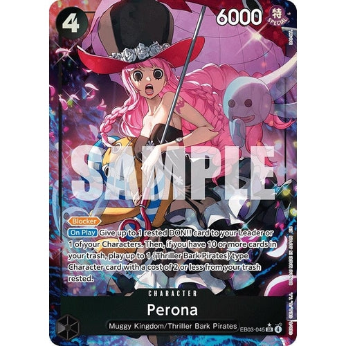 Image for Perona (045) (Alternate Art) (EB03-045) (Extra Booster: One Piece Heroines Edition) - One Piece Card Game