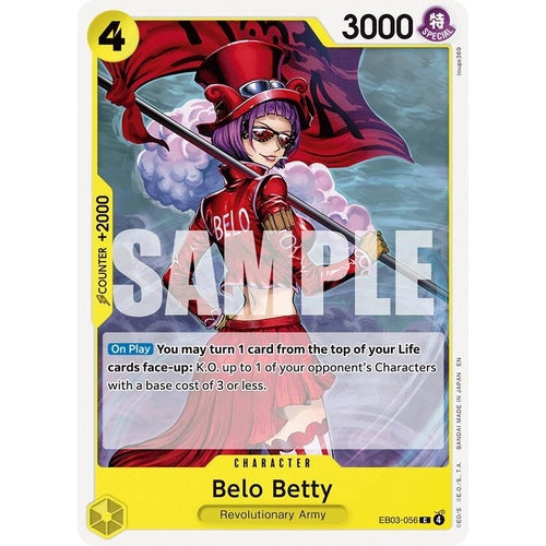 Image for Belo Betty (EB03-056) (Extra Booster: One Piece Heroines Edition) - One Piece Card Game