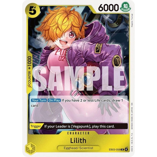 Image for Lilith (EB03-058) (Extra Booster: One Piece Heroines Edition) - One Piece Card Game