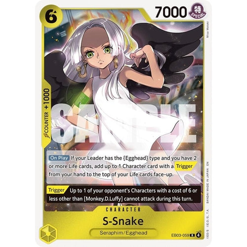 Image for S-Snake (EB03-059) (Extra Booster: One Piece Heroines Edition) - One Piece Card Game