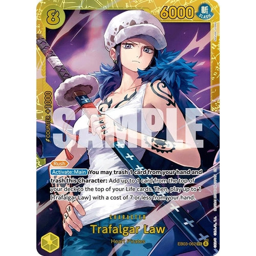 Image for Trafalgar Law (EB03-062) (Extra Booster: One Piece Heroines Edition) - One Piece Card Game