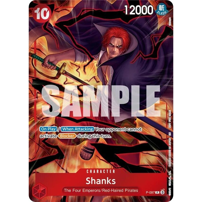 Shanks (Event Pack Vol. 8) (P-097) (One Piece Promotion Cards) - PokéBox Australia