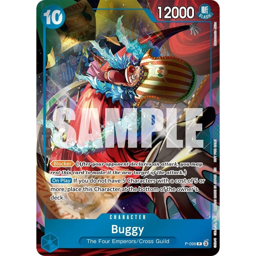 Buggy (Event Pack Vol. 8) (P-098) (One Piece Promotion Cards) - PokéBox Australia