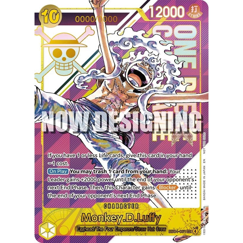 Image for Monkey.D.Luffy - EB04-061 [Serial Number] (EB04-061) (One Piece Promotion Cards) - One Piece Card Game