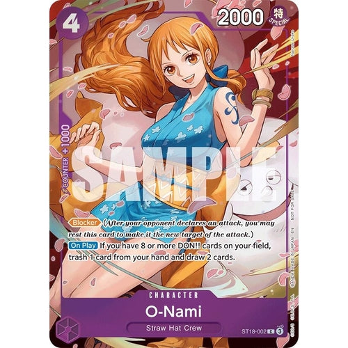Image for O-Nami - ST18-002 (ST18-002) (Extra Booster: One Piece Heroines Edition) - One Piece Card Game
