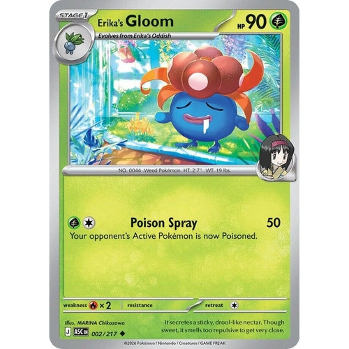 Image for Erika's Gloom (002/217) (ME: Ascended Heroes) - Pokemon