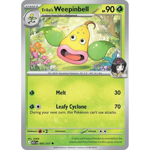 Image for Erika's Weepinbell (005/217) (ME: Ascended Heroes) - Pokemon