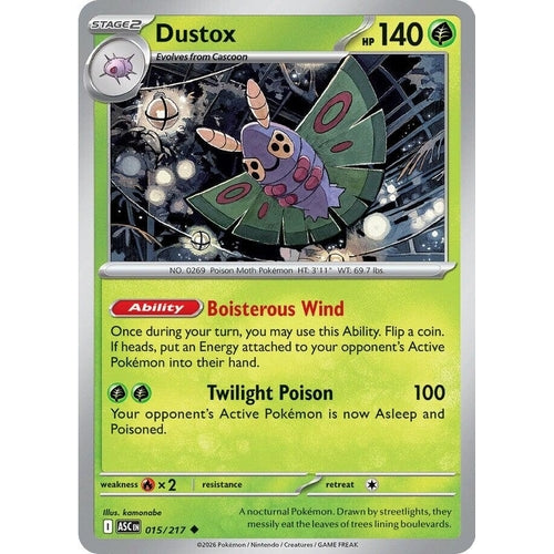 Image for Dustox (015/217) (ME: Ascended Heroes) - Pokemon