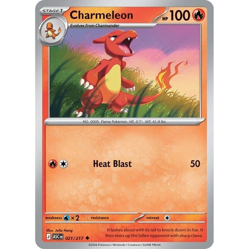 Image for Charmeleon (021/217) (ME: Ascended Heroes) - Pokemon