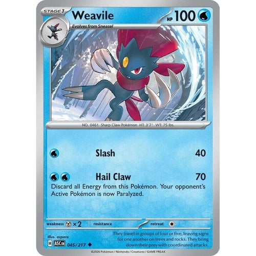 Image for Weavile (045/217) (ME: Ascended Heroes) - Pokemon