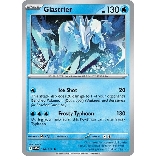 Image for Glastrier (054/217) (ME: Ascended Heroes) - Pokemon