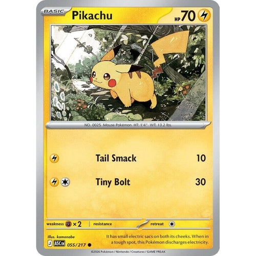 Image for Pikachu (055/217) (ME: Ascended Heroes) - Pokemon