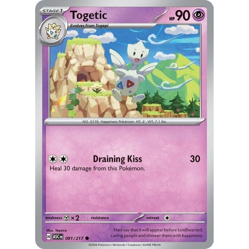 Image for Togetic (081/217) (ME: Ascended Heroes) - Pokemon