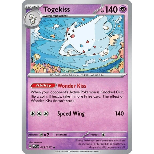 Image for Togekiss (082/217) (ME: Ascended Heroes) - Pokemon