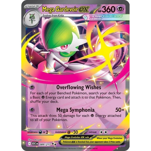 Image for Mega Gardevoir ex (089/217) (ME: Ascended Heroes) - Pokemon