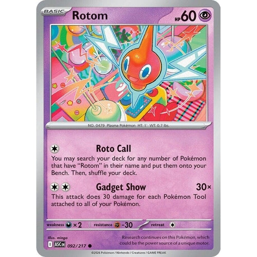 Image for Rotom (092/217) (ME: Ascended Heroes) - Pokemon