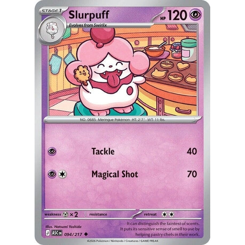 Image for Slurpuff (094/217) (ME: Ascended Heroes) - Pokemon
