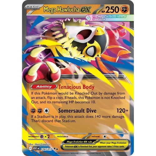 Image for Mega Hawlucha ex (116/217) (ME: Ascended Heroes) - Pokemon