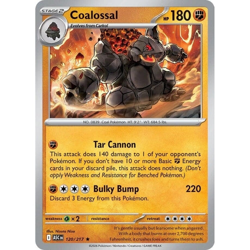 Image for Coalossal (120/217) (ME: Ascended Heroes) - Pokemon