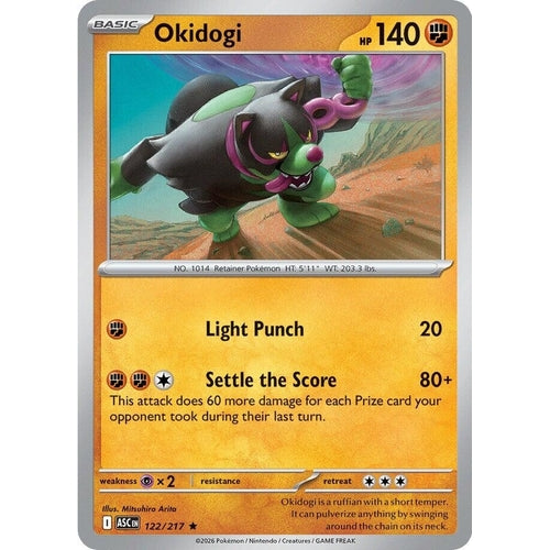 Image for Okidogi (122/217) (ME: Ascended Heroes) - Pokemon