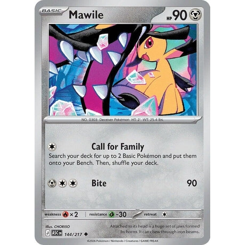 Image for Mawile (144/217) (ME: Ascended Heroes) - Pokemon